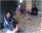 FasPPU Kab. Aceh Singkil dan pengurus UPK Gunung Meriah sedang Menghadiri Pertemuan Rutin Kelompok 